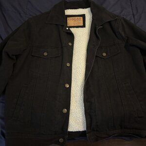 Oscar Men's Black DenimJacket